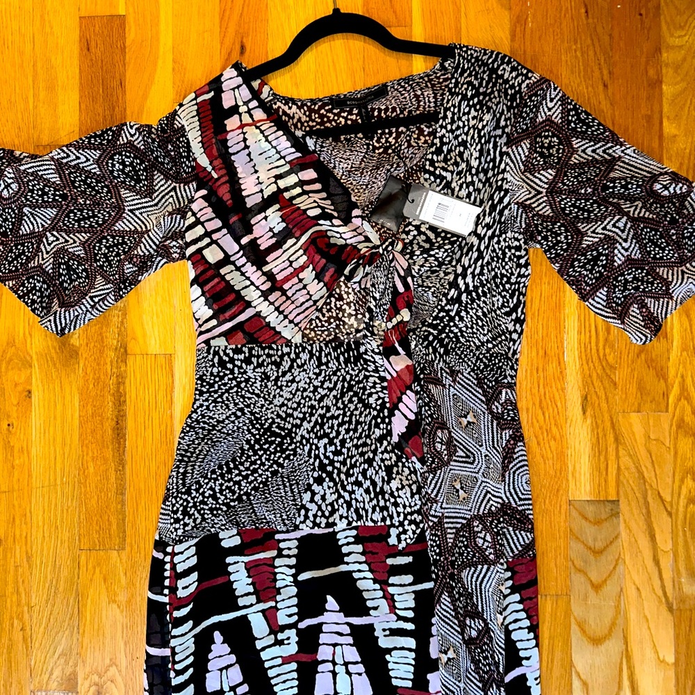 BCBGmaxazria- maxi length wrap, bathing suit cover up.
